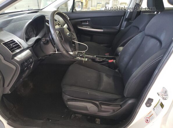 JF1GPAP68G8256754 2016 SUBARU IMPREZA Белый Вид салона спереди