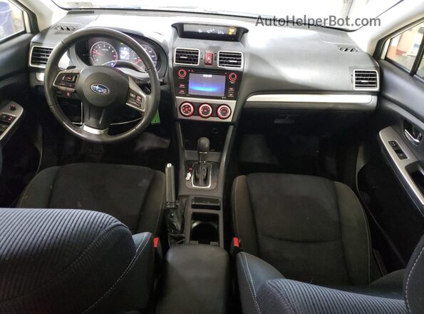 JF1GPAP68G8256754 2016 SUBARU IMPREZA Белый Вид панели приборов