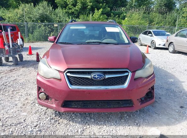JF1GPAP68G8275207 2016 SUBARU IMPREZA Burgundy Սարքավորումների վահանակի տեսք