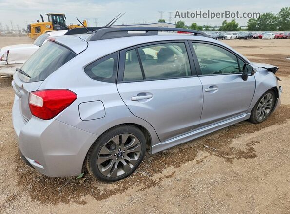 JF1GPAP6XG8324259 2016 SUBARU IMPREZA Silver Задня права чверть