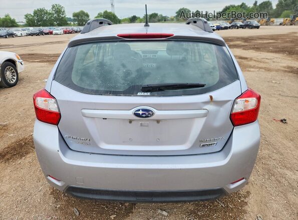 JF1GPAP6XG8324259 2016 SUBARU IMPREZA Silver Вид ззаду