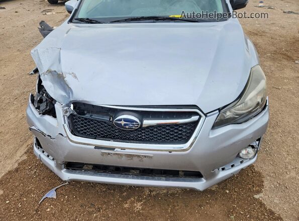 JF1GPAP6XG8324259 2016 SUBARU IMPREZA Silver Вид задньої частини салону