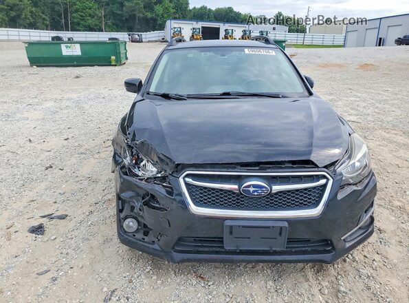 JF1GPAS67GH320502 2016 SUBARU IMPREZA Black წინა ხედი
