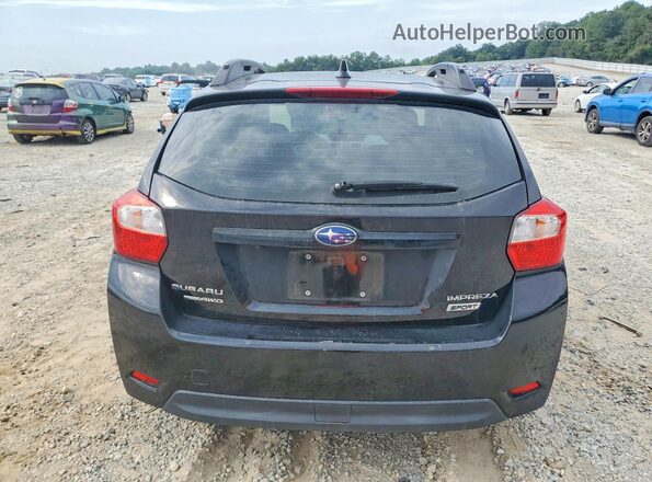 JF1GPAS67GH320502 2016 SUBARU IMPREZA Black უკანა ხედი