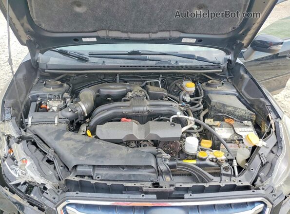 JF1GPAS67GH320502 2016 SUBARU IMPREZA Black უკანა სალონის ხედი