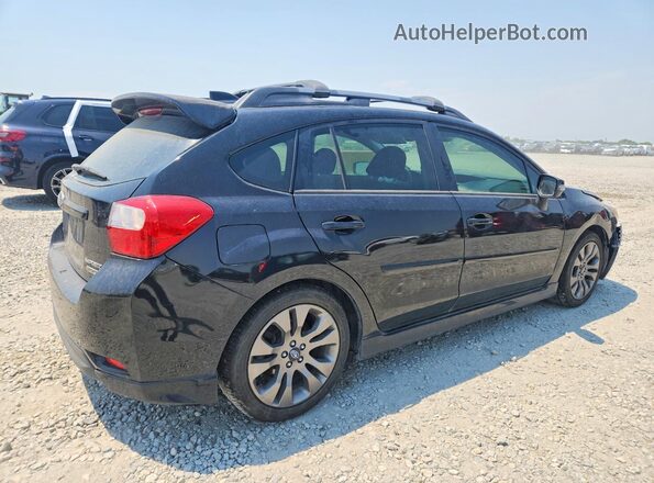 JF1GPAS68G8237984 2016 SUBARU IMPREZA Black Rear right