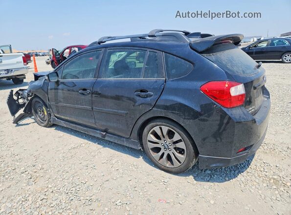 JF1GPAS68G8237984 2016 SUBARU IMPREZA Black Rear left