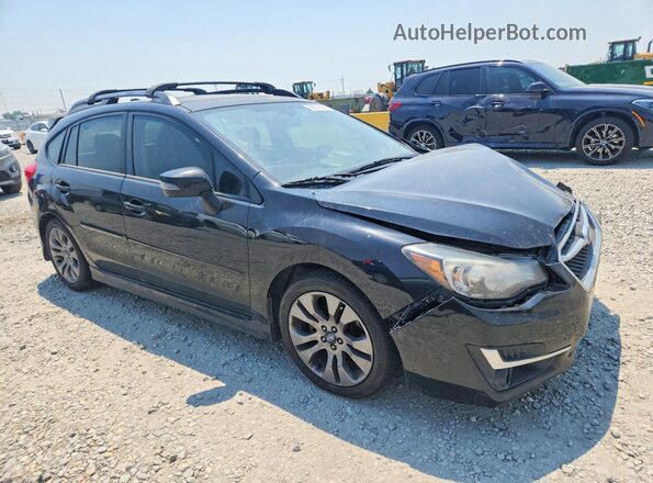 JF1GPAS68G8237984 2016 SUBARU IMPREZA Black Front right