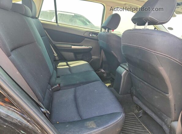 JF1GPAS68G8237984 2016 SUBARU IMPREZA Black Rear seats view