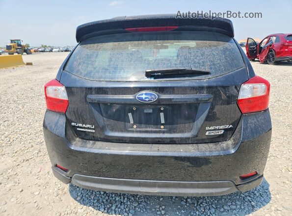 JF1GPAS68G8237984 2016 SUBARU IMPREZA Black Rear view