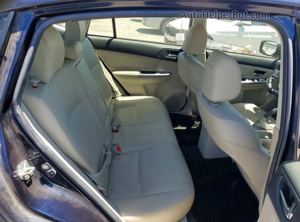 JF1GPAU66GH305230 2016 SUBARU IMPREZA Синий Вид задних сидений