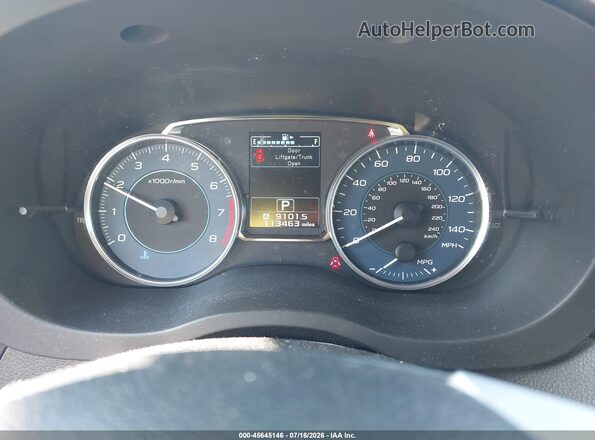 JF1GPAU6XGH302590 2016 SUBARU IMPREZA Black უკანა სავარძლების ხედი