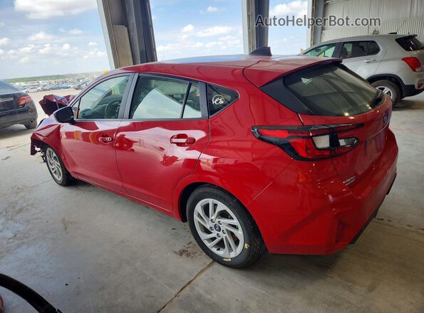 JF1GUABC0R8870495 2024 SUBARU IMPREZA Red უკანა მარცხენა