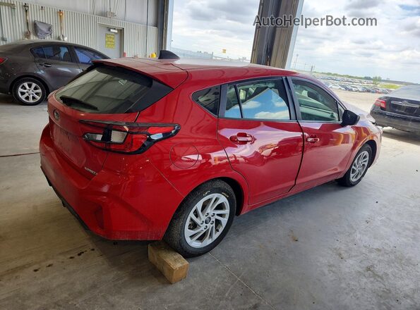 JF1GUABC0R8870495 2024 SUBARU IMPREZA Red უკანა მარჯვენა