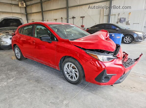 JF1GUABC0R8870495 2024 SUBARU IMPREZA Red წინა მარჯვენა