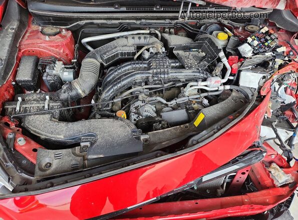 JF1GUABC0R8870495 2024 SUBARU IMPREZA Red უკანა სალონის ხედი
