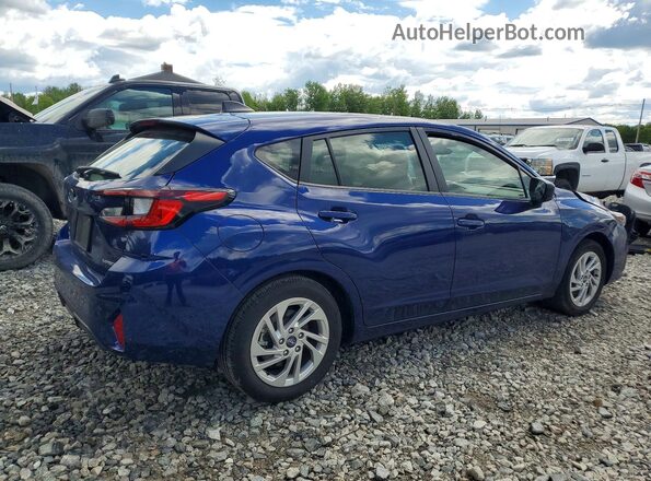 JF1GUABC0S8221527 2025 SUBARU IMPREZA Blue Задня права чверть