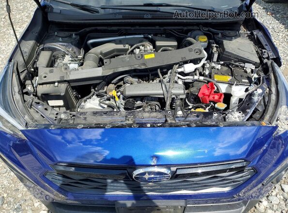 JF1GUABC0S8221527 2025 SUBARU IMPREZA Blue Вид задньої частини салону