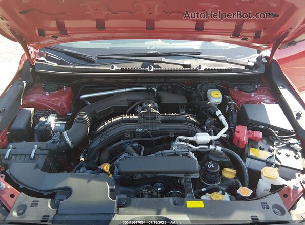 JF1GUABC0S8252485 2025 SUBARU IMPREZA Red უკანა ხედი