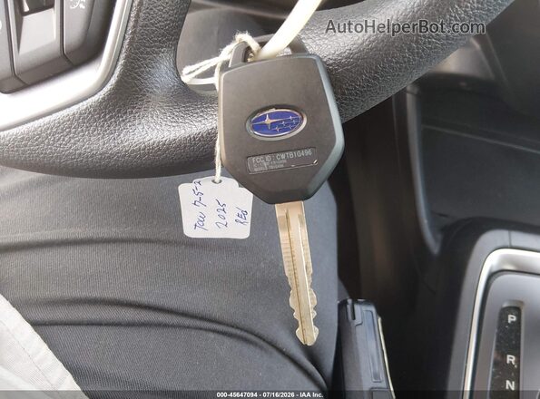 JF1GUABC0S8252485 2025 SUBARU IMPREZA Red წინა პანელის ხედი