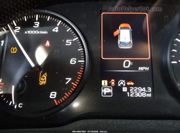 JF1GUABC0S8252485 2025 SUBARU IMPREZA Red 