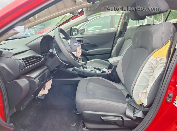 JF1GUABC1R8360561 2024 SUBARU IMPREZA Red წინა სალონის ხედი
