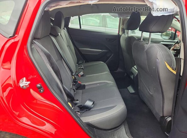 JF1GUABC1R8360561 2024 SUBARU IMPREZA Red უკანა სავარძლების ხედი