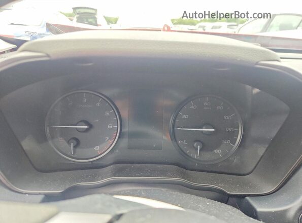 JF1GUABC1R8360561 2024 SUBARU IMPREZA Red ხელსაწყოთა პანელის ხედი