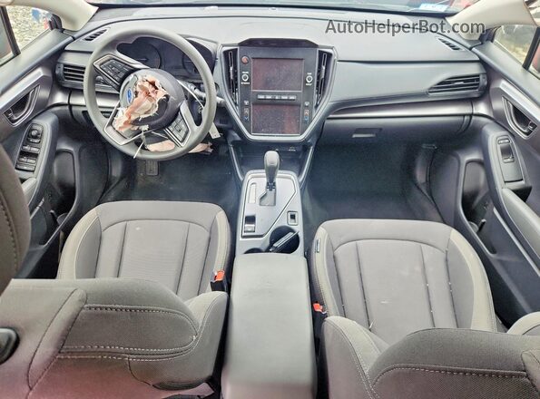 JF1GUABC1R8360561 2024 SUBARU IMPREZA Red წინა პანელის ხედი