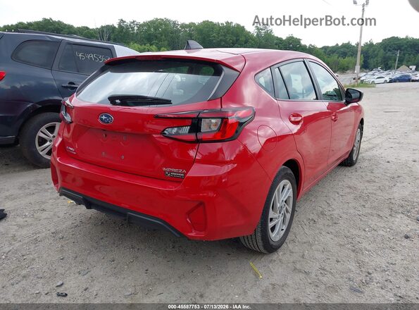JF1GUABC1R8883868 2024 SUBARU IMPREZA Red Tył prawy