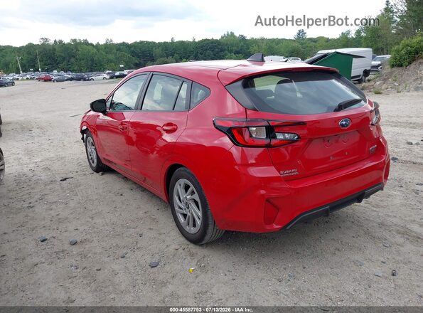JF1GUABC1R8883868 2024 SUBARU IMPREZA Red Tył lewy