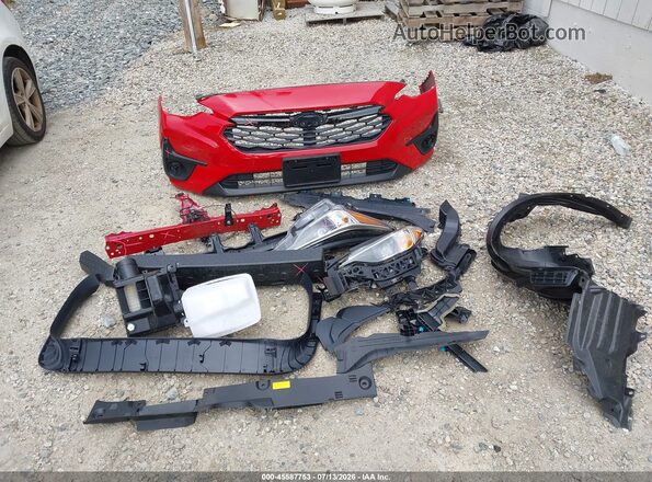 JF1GUABC1R8883868 2024 SUBARU IMPREZA Red Widok zestawu wskaźników