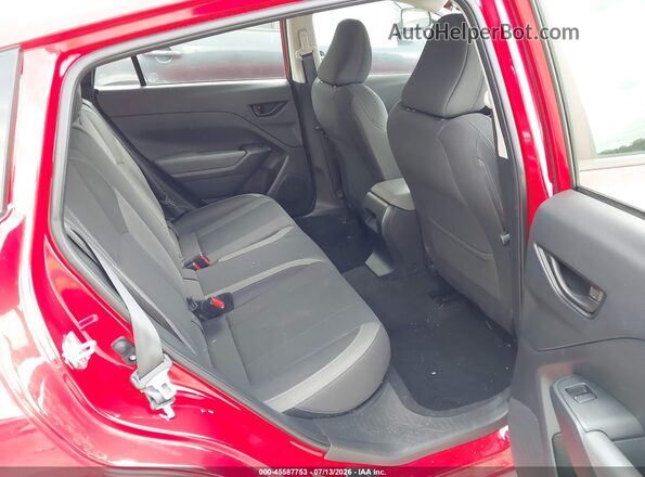 JF1GUABC1R8883868 2024 SUBARU IMPREZA Red Widok naklejki z numerem VIN
