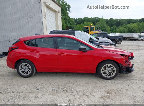 JF1GUABC1R8883868 2024 SUBARU IMPREZA Red Widok wnętrza 360 stopni