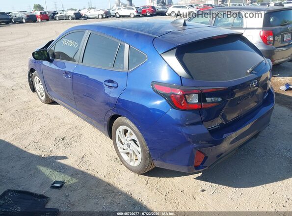 JF1GUABC1S8278884 2025 SUBARU IMPREZA Blue Задня ліва чверть