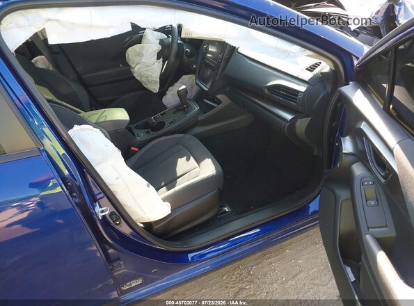 JF1GUABC1S8278884 2025 SUBARU IMPREZA Blue Вид салону спереду
