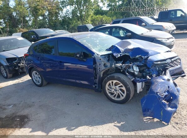 JF1GUABC1S8278884 2025 SUBARU IMPREZA Blue Вид задньої частини салону