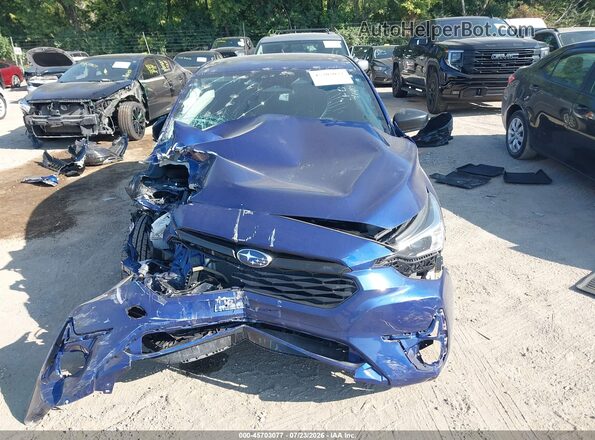 JF1GUABC1S8278884 2025 SUBARU IMPREZA Blue Вид щитка приладів