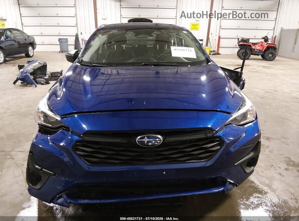 JF1GUABC2R8284669 2024 SUBARU IMPREZA Blue Вид задньої частини салону