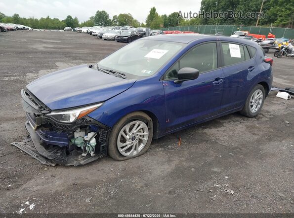 JF1GUABC3S8218105 2025 SUBARU IMPREZA Blue Przód lewy