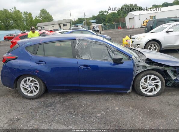 JF1GUABC3S8218105 2025 SUBARU IMPREZA Blue Widok wnętrza z tyłu