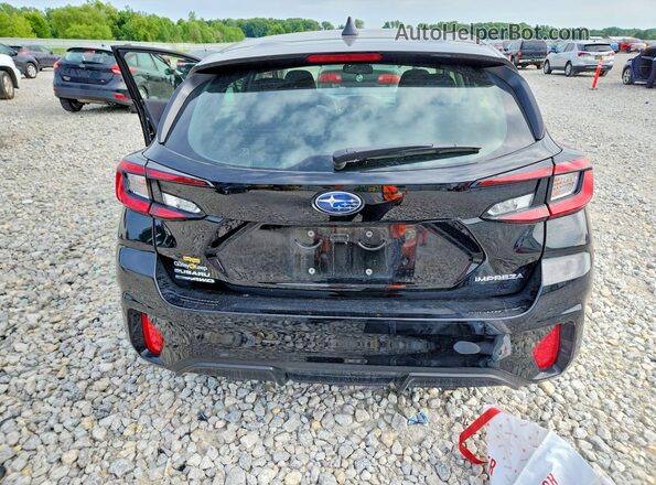 JF1GUABC3S8268325 2025 SUBARU IMPREZA Черный Вид сзади