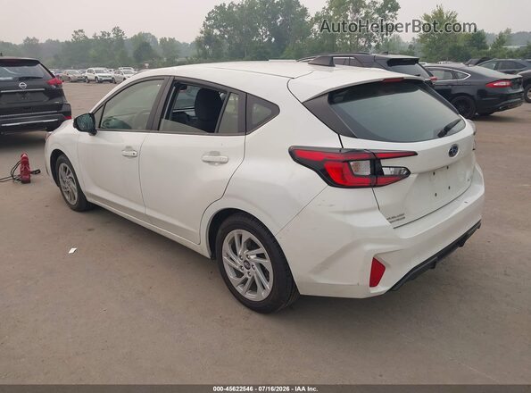 JF1GUABC4R8348551 2024 SUBARU IMPREZA White Tył lewy