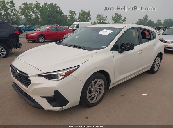 JF1GUABC4R8348551 2024 SUBARU IMPREZA White Przód lewy