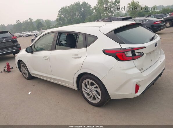 JF1GUABC4R8348551 2024 SUBARU IMPREZA White Widok wnętrza 360 stopni
