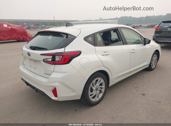 JF1GUABC4R8348551 2024 SUBARU IMPREZA White Tył prawy