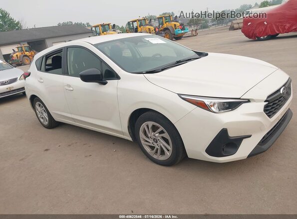 JF1GUABC4R8348551 2024 SUBARU IMPREZA White Widok wnętrza z tyłu