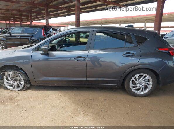 JF1GUABC4S8295064 2025 SUBARU IMPREZA Gray 360 interior view