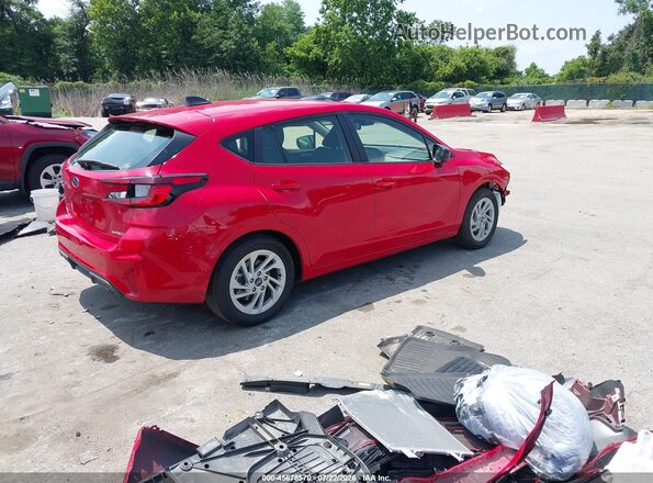 JF1GUABC4S8300926 2025 SUBARU IMPREZA Red Задня права чверть
