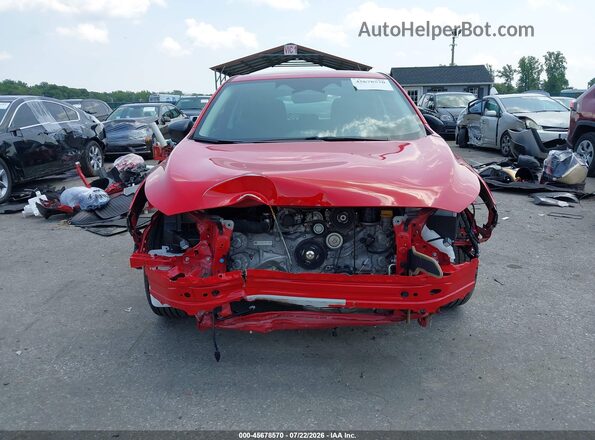 JF1GUABC4S8300926 2025 SUBARU IMPREZA Red Вид задньої частини салону